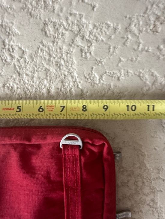 Baggallini Raspberry Red Travel Cosmetic Pouch - Picture 7 of 8